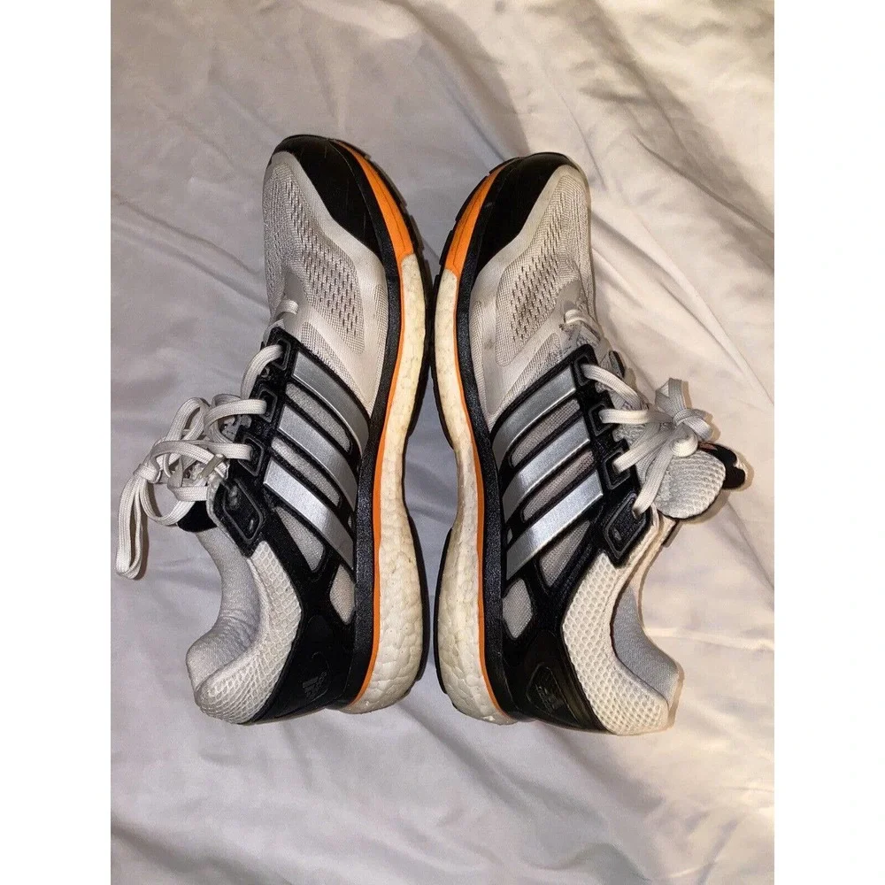 Adidas Supernova Glide 6 Boost Running White Shoes Sneakers‎ Mens Size 9 F32275
